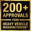 Doporučuje více než 200 výrobců užitkových vozidel