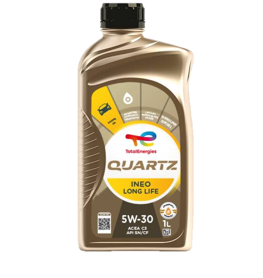 butila motorového oleje Quartz Ineo